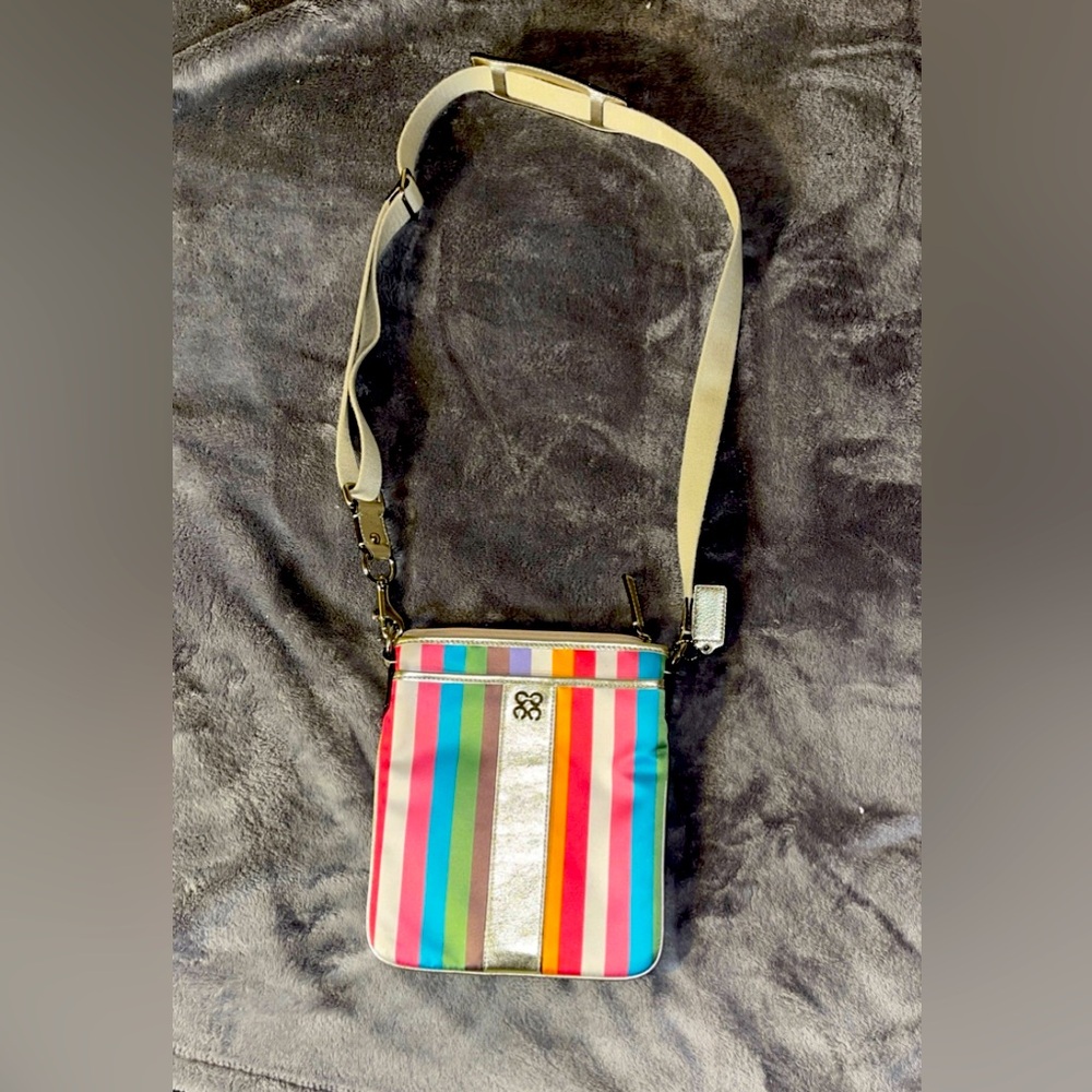 Coach Vintage “Julia Legacy” Satin Cross Body bag